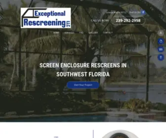 Exceptionalrescreening.com(Exceptional Rescreening LLC) Screenshot