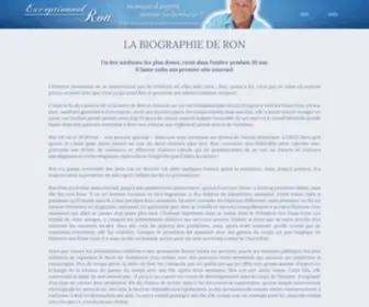Exceptionnel-Ron.fr(Biographie) Screenshot