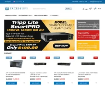 Excessups.com(APC UPS) Screenshot