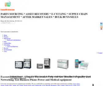 Excesswireless.com(Cash for your used CISCO DIALOGIC LUCENT HP POLYCOM ESI NORTEL AVAYA NORTEL ETC) Screenshot