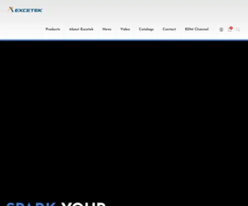 Excetek.com(Superior EDM Manufacturer) Screenshot