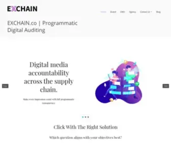Exchain.co(Programmatic Digital Auditing) Screenshot