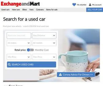 Exchangeandmart.co.uk Screenshot