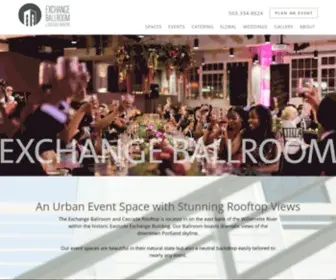 Exchangeballroom.com(EXCHANGE BALLROOM) Screenshot
