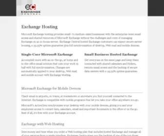 Exchangecentral.net(Exchange Central) Screenshot
