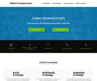 Exchangeevents.com(Global Exchange Events) Screenshot