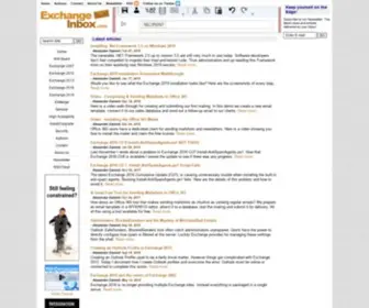 Exchangeinbox.com(MS Exchange Resources) Screenshot