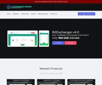 Exchangesoftware.info(Premium PHP Software at lowest prices but with best quality) Screenshot