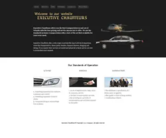 Exchauffeurs.com(Orlando Executive Chauffeurs) Screenshot