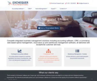 Exchequer.ie(Exchequer Software) Screenshot