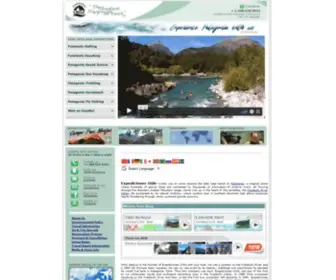 Exchile.com(Chile Whitewater Rafting) Screenshot