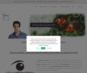 Excimerlaserpalma.com(Clínica oftalmológica en Palma de Mallorca) Screenshot