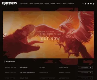 Excision.ca(Excision Official Site) Screenshot