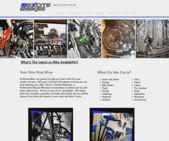 Excitebikes.com(Excite Bikes) Screenshot