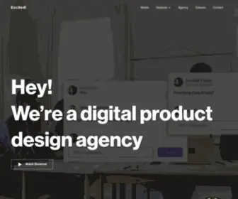 Excited.agency(Digital Product Design Agency) Screenshot