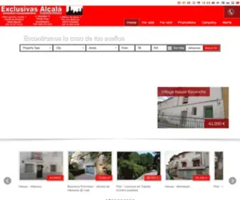 Exclusivasalcala.com(Pisos en Alcalá De Henares) Screenshot