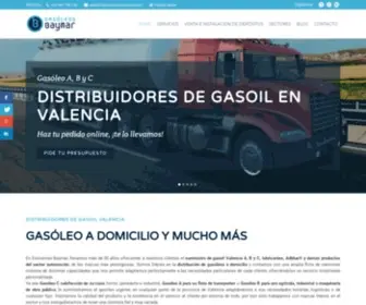 Exclusivasbaymar.com(Distribuidor Gasoil a Domicilio en Valencia) Screenshot