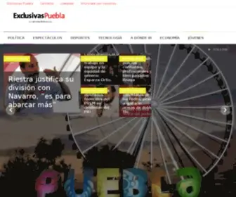 Exclusivaspuebla.com.mx(Noticias de Puebla) Screenshot