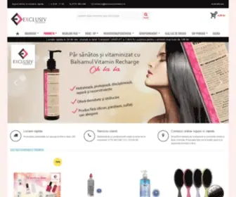 ExclusivCosmetics.ro(⭐ Magazinul tău Online de Cosmetice Profesionale Multibrand 100% Românesc) Screenshot