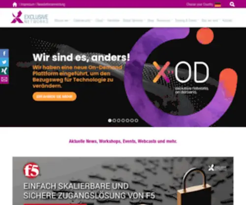 Exclusive-Networks.de(We are Exclusive Networks) Screenshot