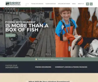 Exclusivealaska.com(Baranof Fishing Excursions and The Alaska Fish House) Screenshot