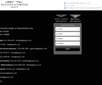 Exclusiveautomotivegroup.com Screenshot