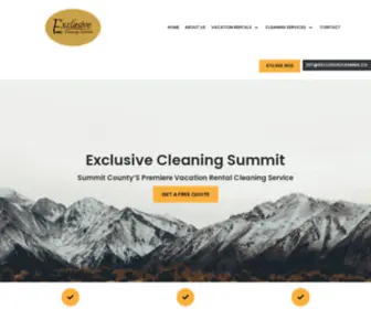 Exclusivecleaningsummit.com(Exclusive Cleaning Summit) Screenshot