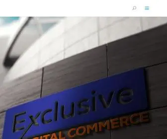 Exclusivedigitalcommerce.com(Website laten maken) Screenshot