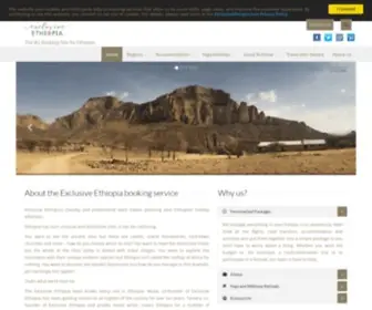 Exclusiveethiopia.com(Exclusive Ethiopia) Screenshot