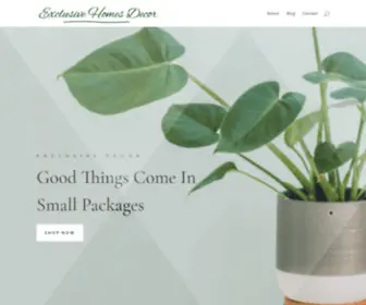 Exclusivehomesdecor.com(Exclusive Homes Decor) Screenshot