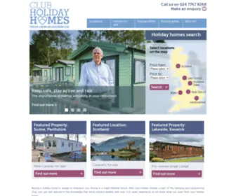 Exclusivelodges.co.uk(Holiday Homes for sale) Screenshot