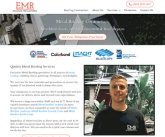 Exclusivemetalroofing.com.au(Metal Roofing Contractors) Screenshot