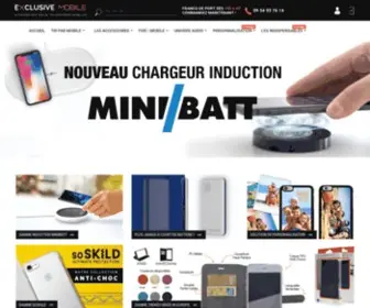 Exclusivemobile.fr(Grossiste en Accessoires pour Smartphone) Screenshot