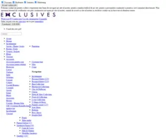 Exclusives.ro(Your favorite online store) Screenshot