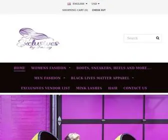 Exclusivesbyjazzy.com(EXCLUSIVES BY JAZZY) Screenshot