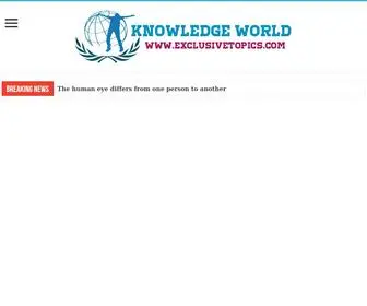 Exclusivetopics.com(Your World) Screenshot