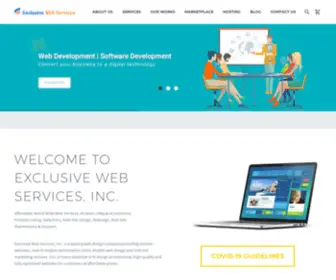 Exclusivewebservices.com(Exclusice Web Services Inc) Screenshot