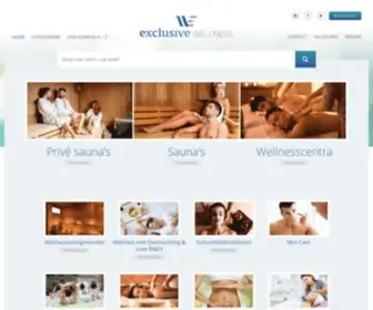 Exclusivewellness.be(Exclusive Wellness Home) Screenshot