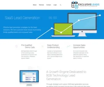 Exclusveleads.com(exclusveleads) Screenshot