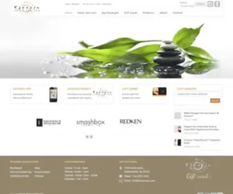 Excuriaspa.com(Day Spa) Screenshot