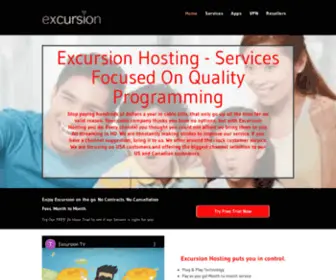 Excursion-TV.com(Excursion TV) Screenshot