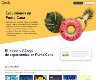 Excursionesenpuntacana.com(Excursiones en Punta Cana) Screenshot