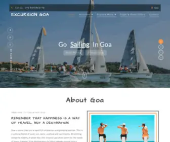 Excursiongoa.com(Excursion Goa) Screenshot