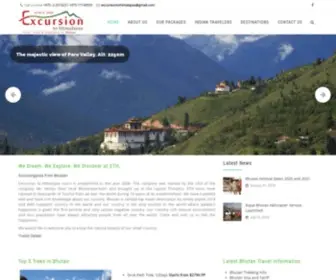 Excursiontohimalaya.com(Top Bhutan Tour Packages for 2022/23) Screenshot