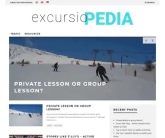 Excursiopedia.com(Excursiopedia) Screenshot