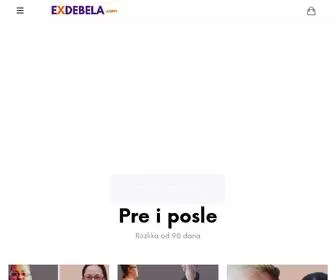 Exdebela.com(Smršaj) Screenshot