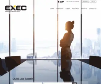 Exec.ie(EXEC Search & Recruitment) Screenshot