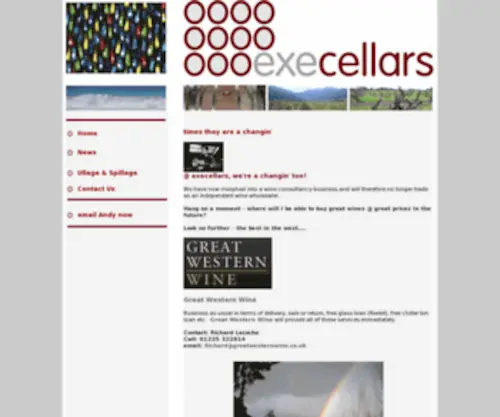 Execellars.co.uk(Wine from Execellars) Screenshot
