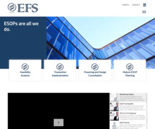 ExecFin.com(Executive Financial Services) Screenshot