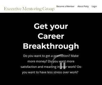 Execmentorgroup.com(Executive Mentoring Group) Screenshot